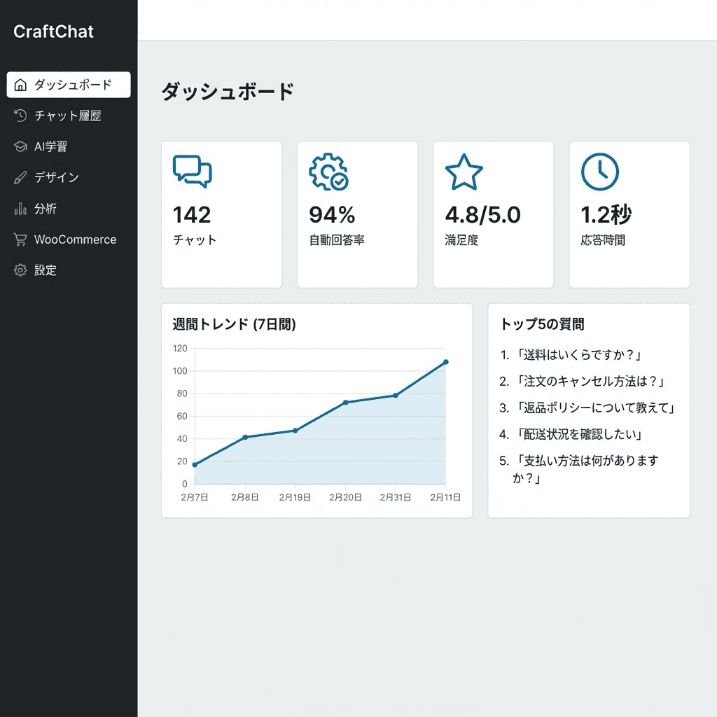 ダッシュボード概要